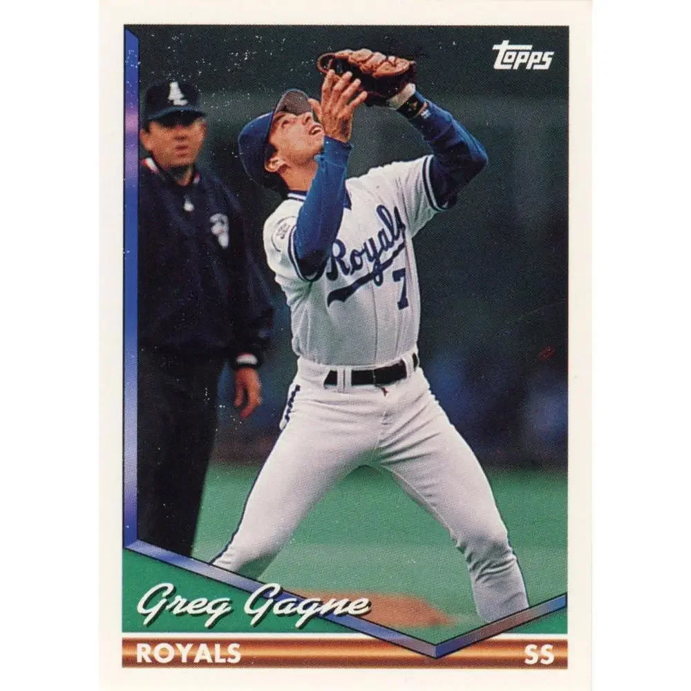1994 Topps Greg Gagne # 151 Kansas City Royals